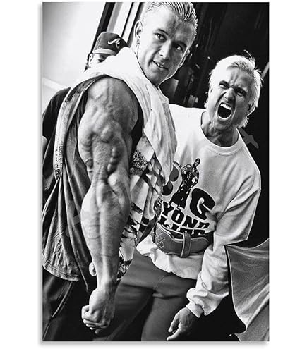 Amazon.com: MOJDI Lee Priest And Tom Platz Poster Fitness Athlete